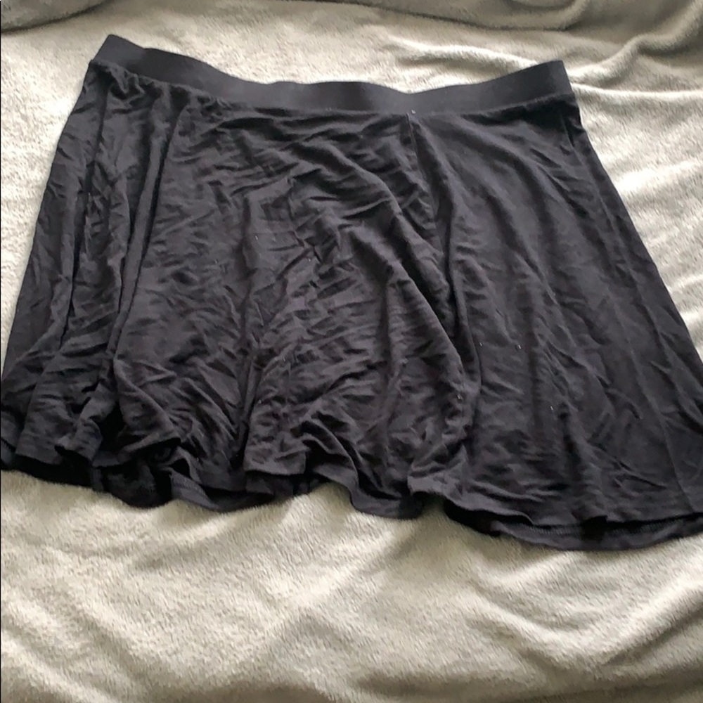 Cotton on black mini skirt